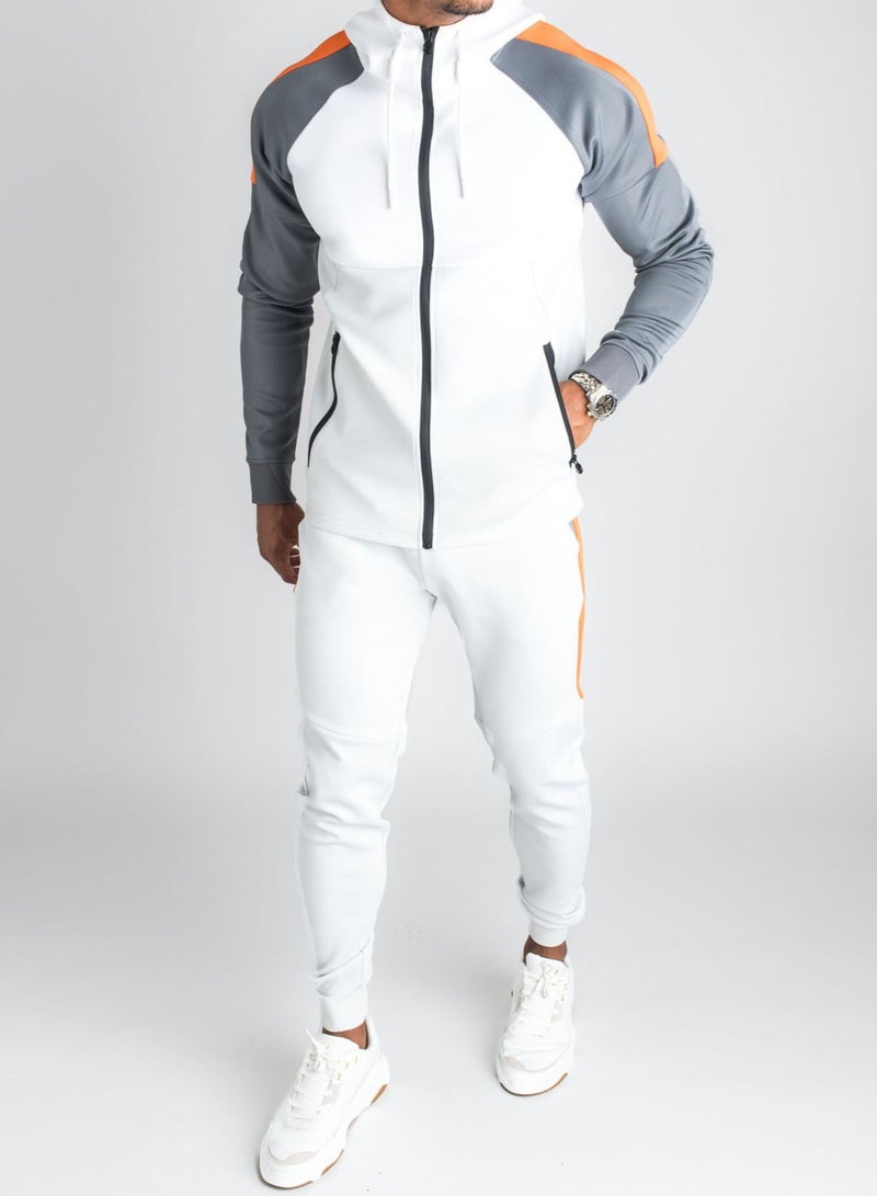 KUYING Men's Loose Sportswear And Sports Pants Two-Piece Set  - Image 1