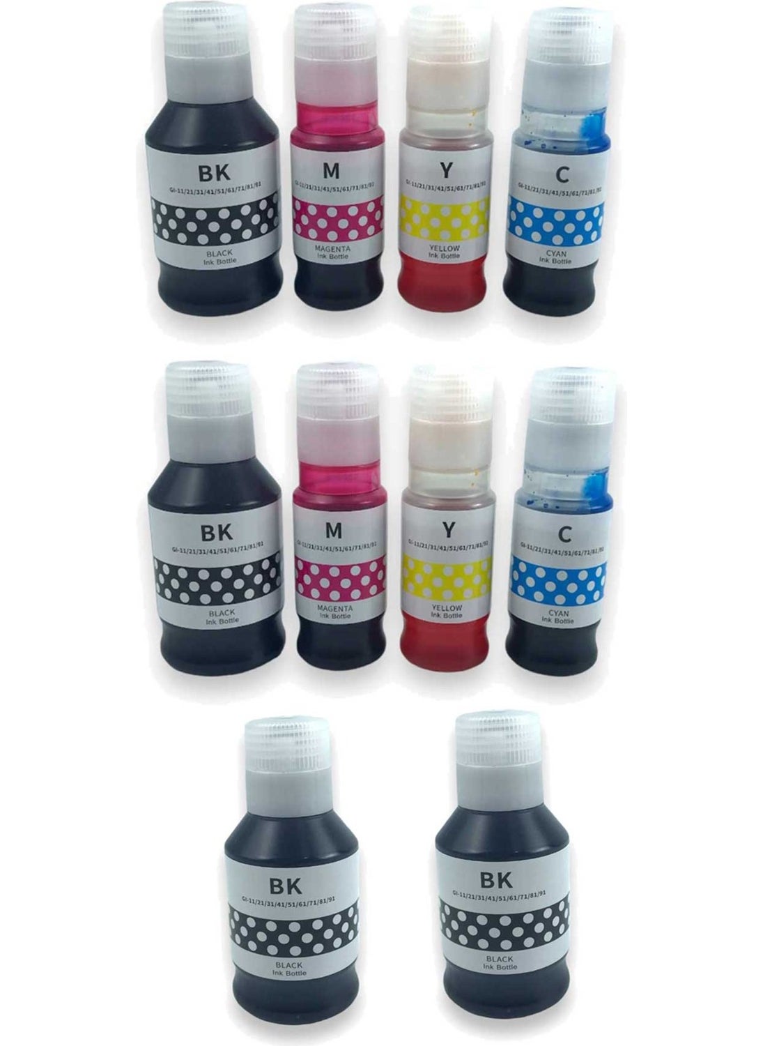 Ekoset Canon G3420 G3430 G3460 Color Compatible Ink Set of 10  - Image 5