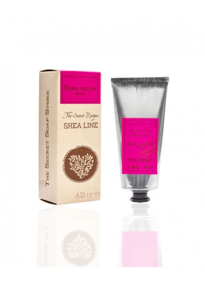 Soap&Friends Soap&Friends Grape Hand Cream 80ml – Award-Winning Moisturizer with 20% Organic Shea Butter – Best Beauty Buys 2016  - Image 1