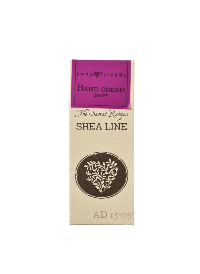 Soap&Friends Soap&Friends Grape Hand Cream 80ml – Award-Winning Moisturizer with 20% Organic Shea Butter – Best Beauty Buys 2016  - Image 2