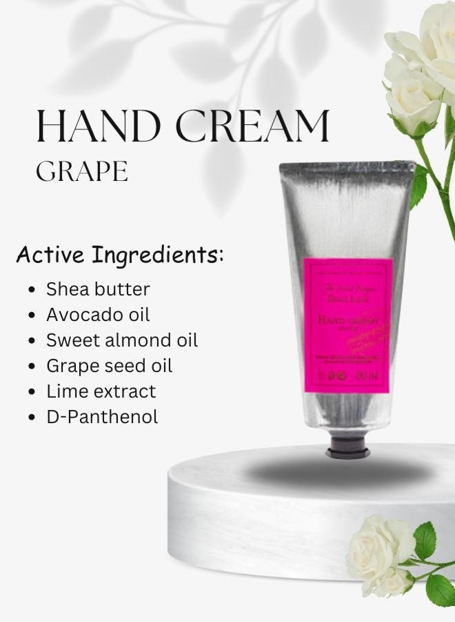 الصابون والأصدقاء كريم اليدين برائحة العنب من سوب آند فريندز، ٨٠ مل - مرطب حائز على جوائز، يحتوي على ٢٠٪ زبدة شيا عضوية - أفضل منتجات التجميل لعام ٢٠١٦ - Image 5