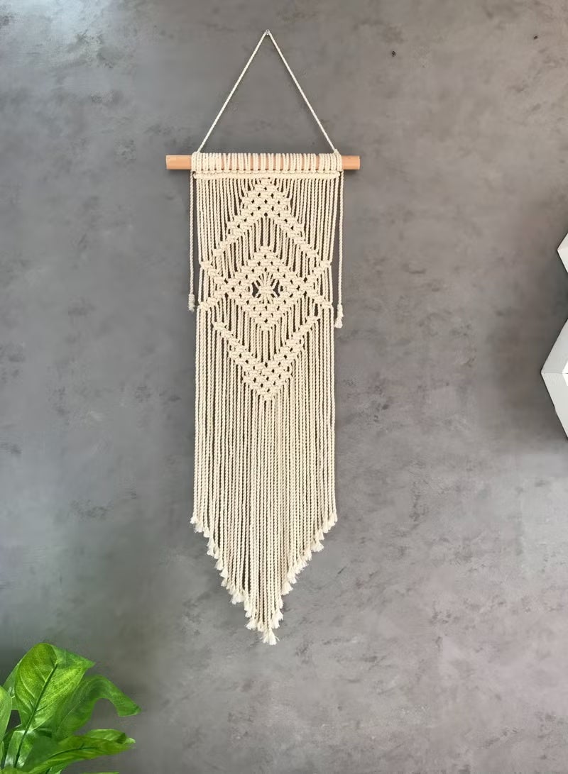 انتيكيانو ديكور حائط مكرمية 75*25 سم - Image 1