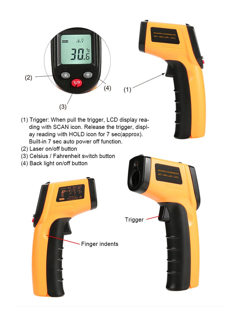 Infrared Industry Thermometer - Image 5