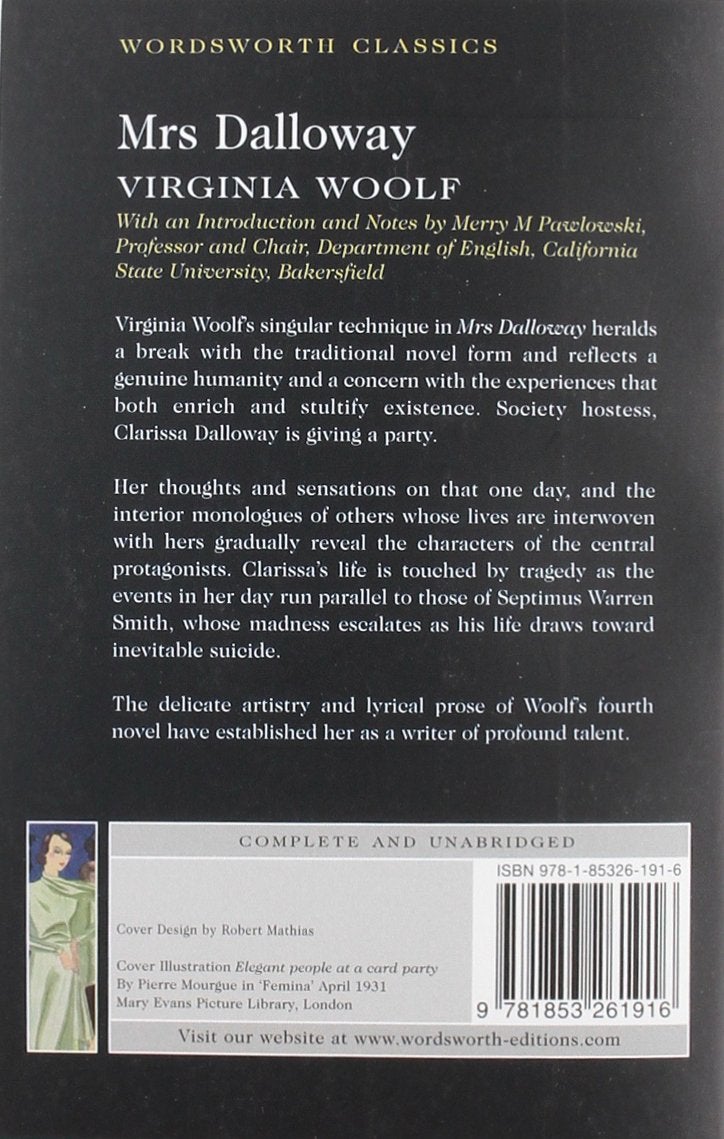 كتاب Mrs Dalloway