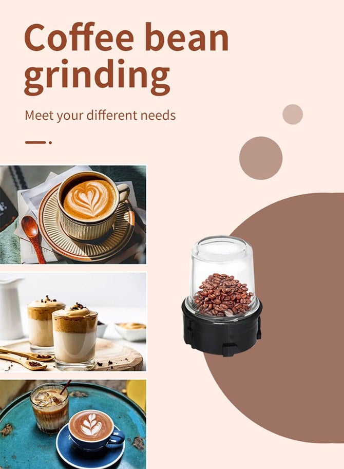 sokany 2 In 1 Countertop Blender with Grinder Mills, Multi-Functional Food Blender,Stainless Steel Blade,Overheat Protection, for Blending, Grinding & Mincing, 3 Speed Function 1.5 L 400 W,SK-149S - Image 5