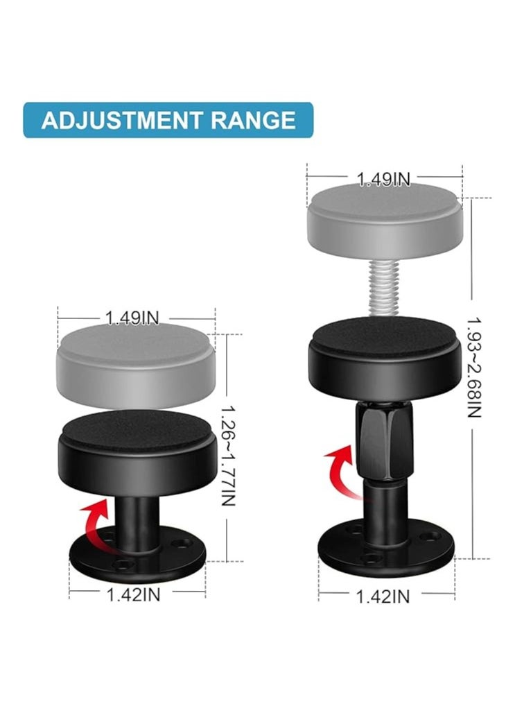 Generic - Adjustable Threaded Bed Frame Anti-Shake Tool – 4PCS Headboard Stoppers for Beds, Cabinets & Sofas, Noise Reducer & Stabilizer, Easy Install for Secure Support - Image 1
