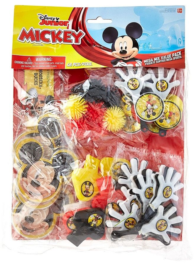 Amscan Mickey Mouse Forever Mega Mix Value Pack ; Assorted 48 Pcs. - Image 2