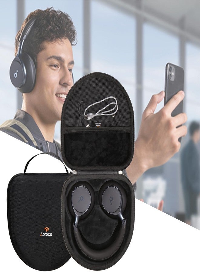 Aproca Portable Hard Storage Case, for Anker Soundcore Space One Active Noise Cancelling Headphones and Accessories - Image 4