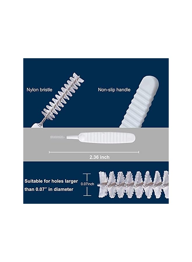 promass 20Pcs Shower Head Cleaning Brush, Gap Hole Anti-clogging Cleaning Brush, Multifunctional Superfine Cleaning Brush Deep Clean Brush Set - Image 3