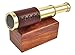 NAUTICALMART Antique Marine Small Brass Telescope 6 with Wooden Box Pirate Nautical Handheld Telescope for Adventure Enthusiasts Monocular Nautical Decor for Gifting Travellers - Image 3