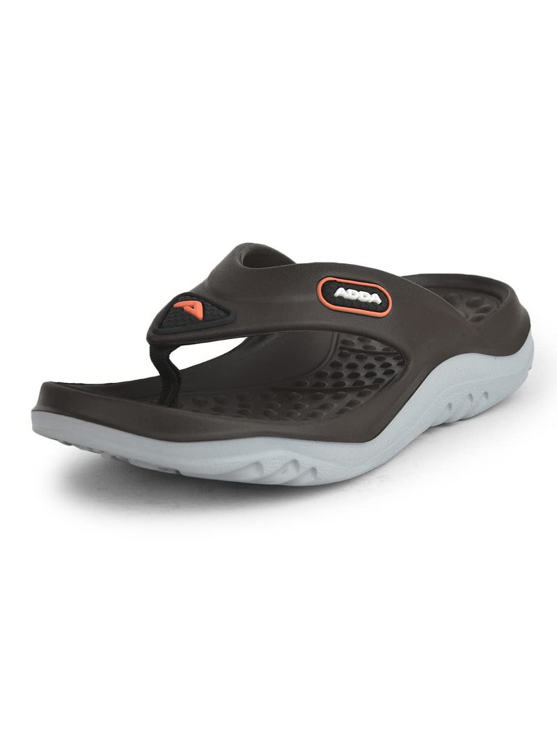 ADDA (LABEL) Cloud Lite || Durable & Comfortable || Acupressure Sole || Lightweight || Fashionable || Super Soft || Thong Flip-Flops For Men, 9 UK - Image 1