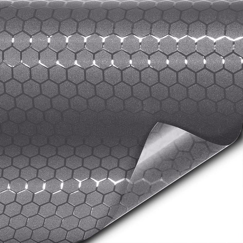 VViViD Honeycomb Matte Smoke Taillight Tint Bulk Vinyl Roll 1ft x 5ft - Image 2