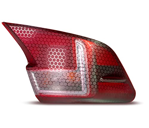 VViViD Honeycomb Matte Smoke Taillight Tint Bulk Vinyl Roll 1ft x 5ft - Image 3