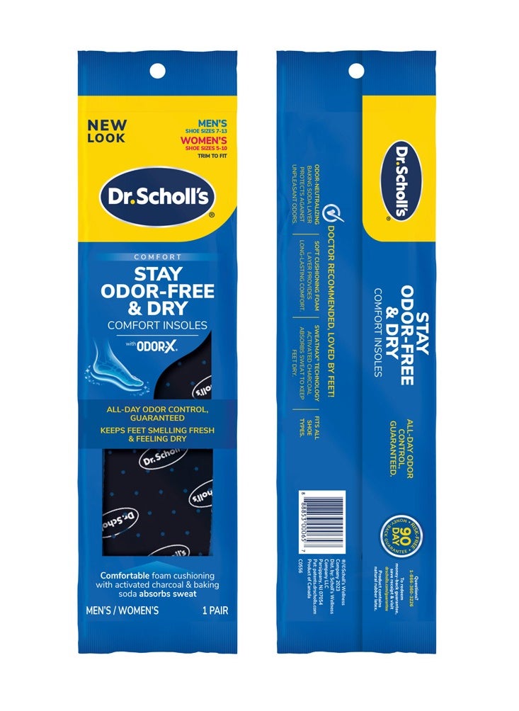 Dr. Scholl's Dr. Scholl's Stay Odor-Free and Dry Comfort Soles  - Image 2