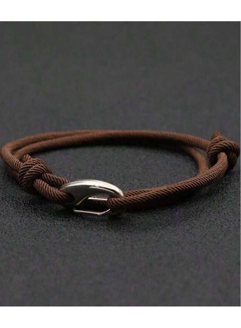 Luxury Concept Elegant Bracelet For Men Made Of High Quality Fabrics - Image 1