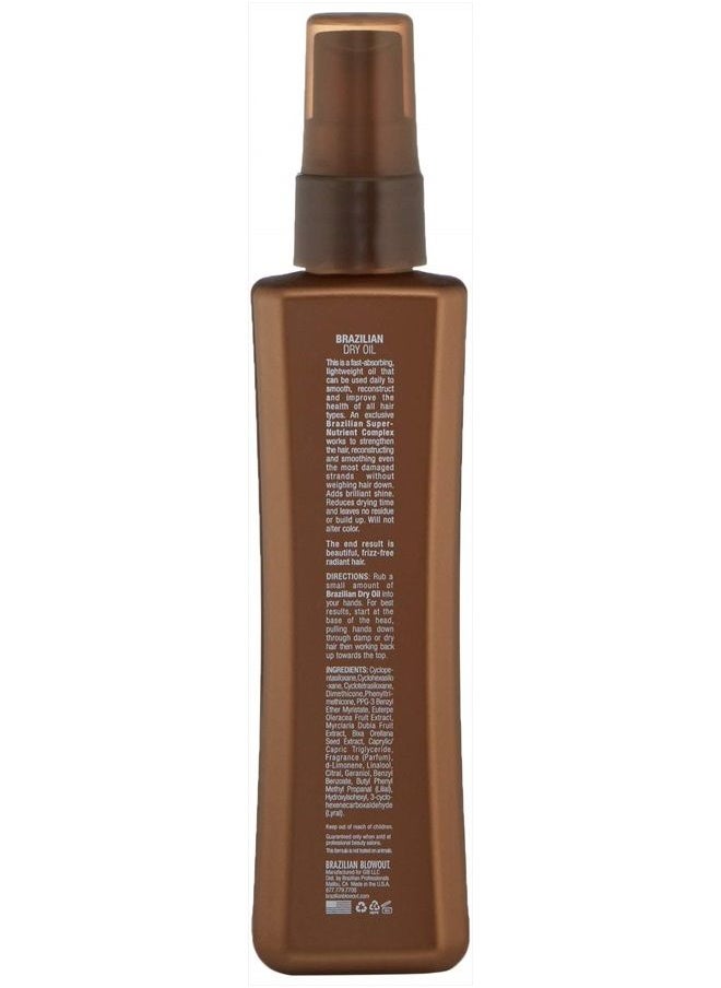 Brazilian Blowout Brazilian Blowout Brazilian Dry Oil 3.4 fl oz  - Image 2