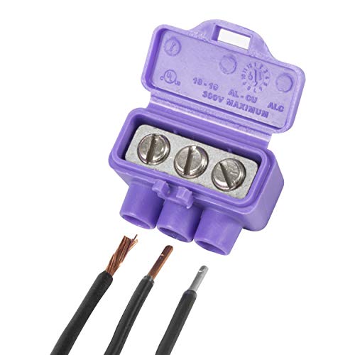 King Innovation 95135 AlumiConn Wire Connector, 100 pk, Purple, Count - Image 4