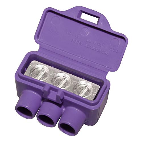 King Innovation 95135 AlumiConn Wire Connector, 100 pk, Purple, Count - Image 1
