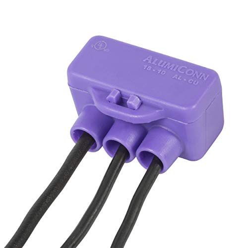 King Innovation 95135 AlumiConn Wire Connector, 100 pk, Purple, Count - Image 5