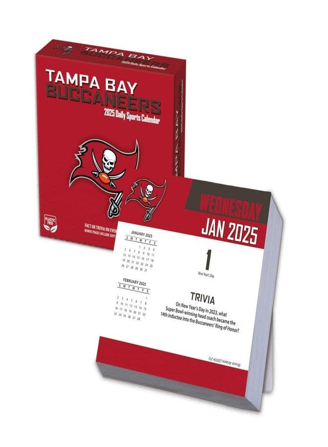 Turner Licensing Turner Sports Tampa Bay Buccaneers 2025 Box Calendar (25998053057) - Image 1