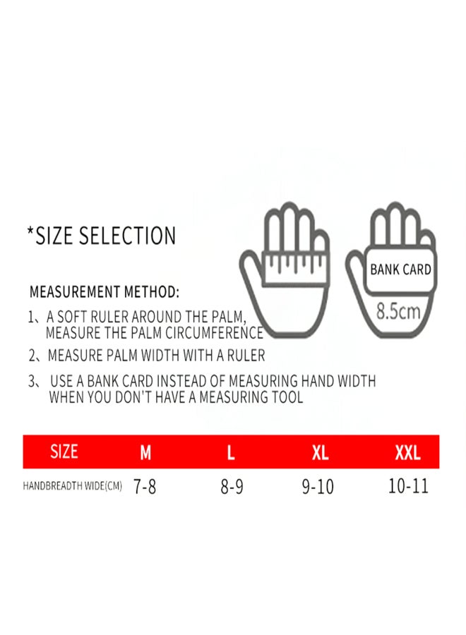 BSDDP Motorcycle Off-Road Motorcycle Gloves Men and Women Four Seasons Breathable Anti-Drop Stainless Steel Gloves with Touch Screen - Image 4