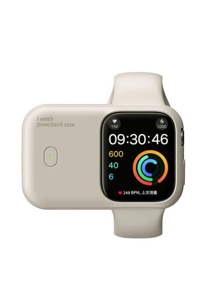 Generic - Portable 1200mAh Power Bank for Apple Watch Ultra 49mm | Magnetic Wireless Charger with Keychain | Fast Charging, Overheat Protection & Smart Power Management - Image 1