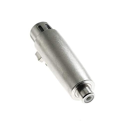 Maxmoral XLR to RCA Adapter Converter, 2PCS Metal Construction Connector for Microphone Audio Electronics - Image 2