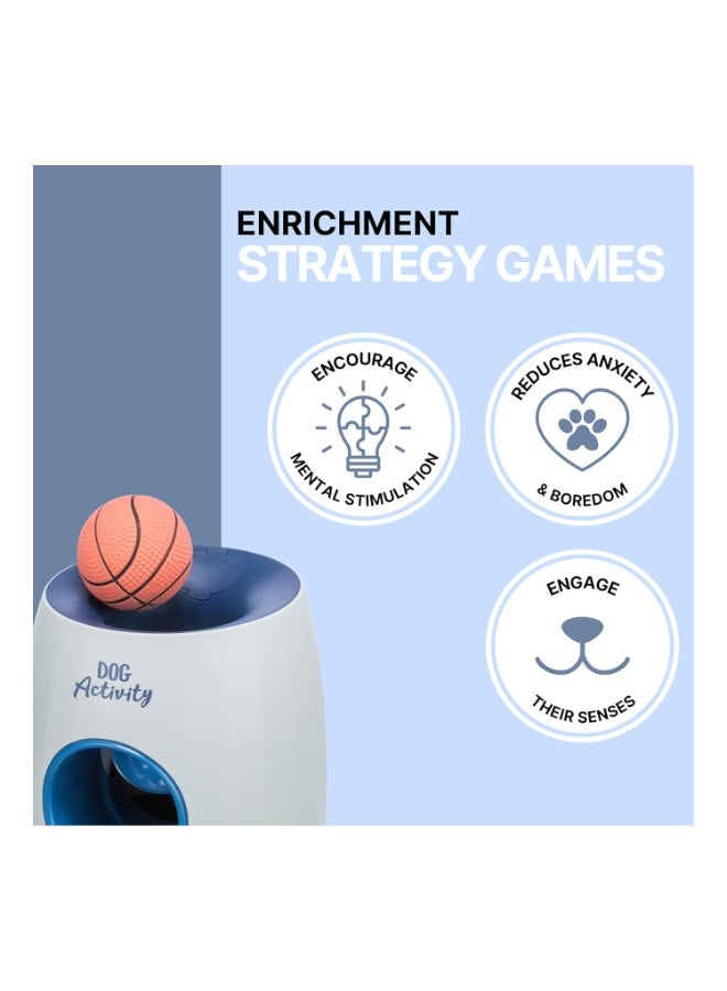 Trixie & Milo Trixie Ball & Treat Dog Enrichment Toy, Advanced Level 3 Dog Puzzle, Interactive Treat Game - Image 3