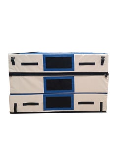 DEGA Big Exercise Landing Mat Connected Pieces With Carrying Handles For Gymnastics  - Image 3