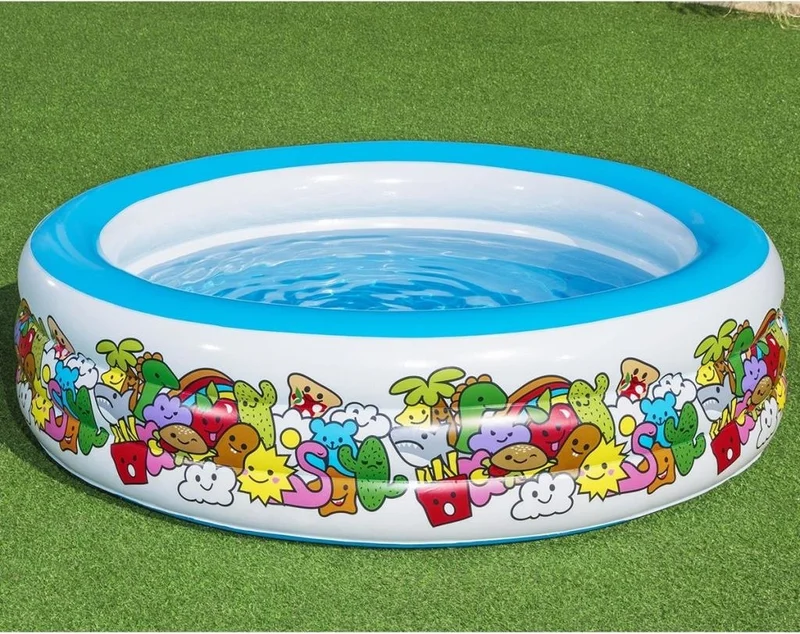 Bestway Inflatable Jumbo Patterned Pool 51122