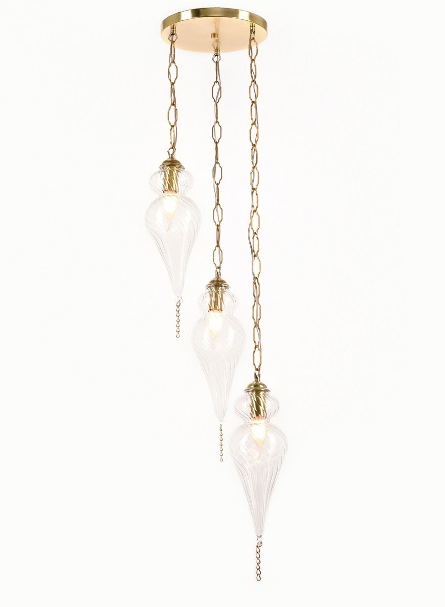 Jamila pyrex Chandelier