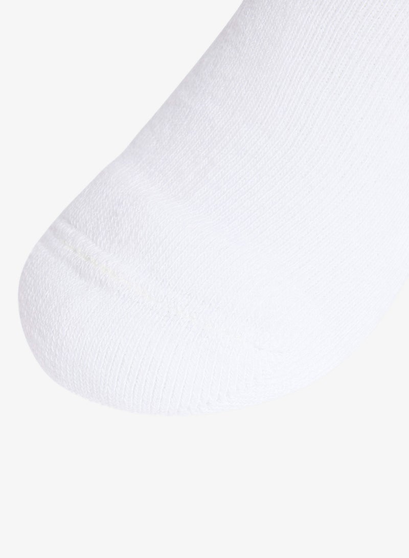 Adidas Kids 3 Pack Linear Crew Socks - Image 3