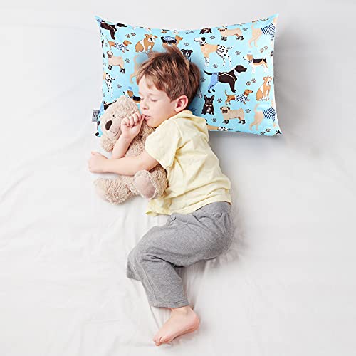 UOMNY Toddler Pillowcases - 2 Pack Pillowslip Case Fits Pillows Sized 13 x 18 or 12x 16 Bedding Pillow Cover for Sleeping Kids Bedding Pillow Cover Dog Kids' Pillowcases - by UOMNY - Image 4