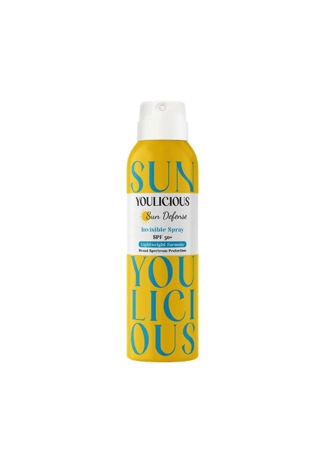 Sun Defense Invisible Spray  SPF 50+ Lightweight Formula 200ml