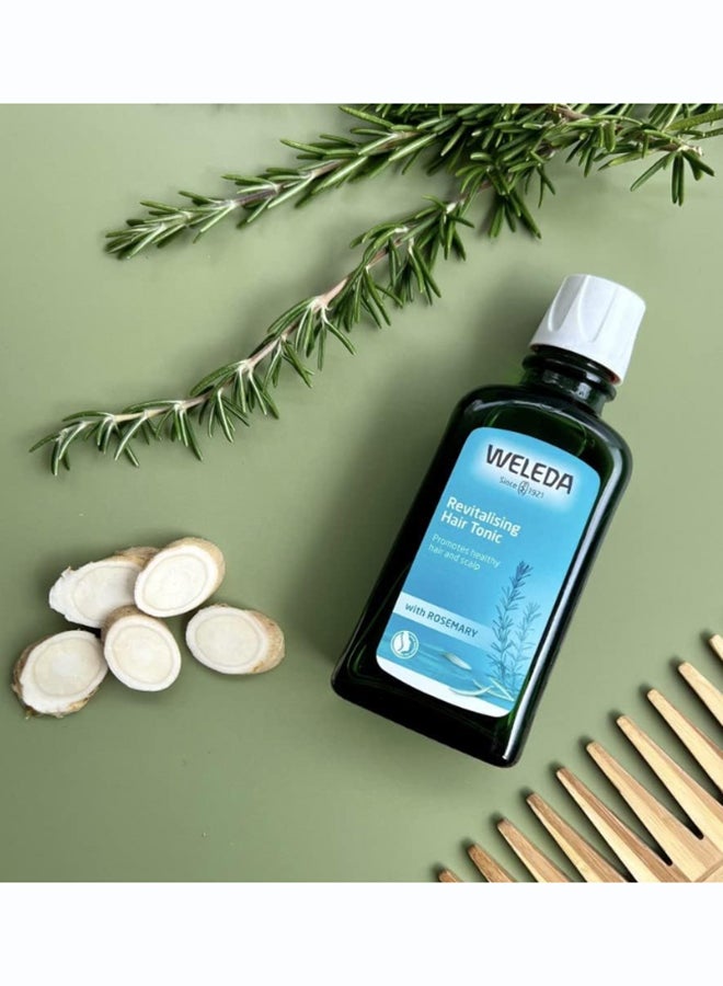 Weleda Revitalising Hair Tonic (100 ml) – Scalp Treatment for Thinning Hair & Healthy Hair Growth, with Rosemary Oil & Horseradish Extract - Image 3