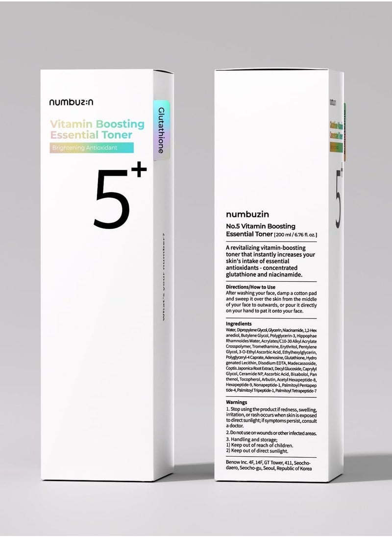 Numbozin No. 5+ Toner with Essential Vitamins 200ml - pzsku/Z87E669F3D12417528BF2Z/45/_/1736249146/fa6cc627-344a-4c32-ab3a-881acf1dc4af