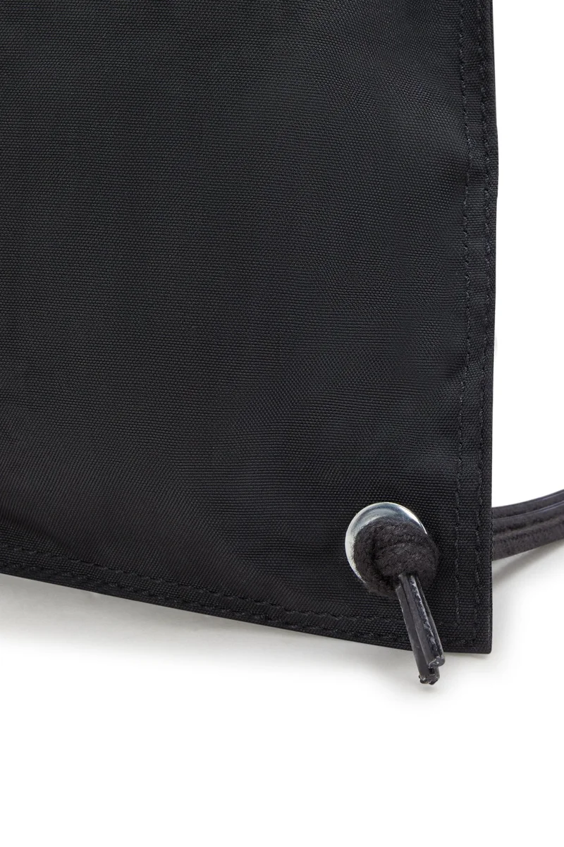 kipling Supertaboo Lite Unisex Medium Backpack (With Drawstring) - Black