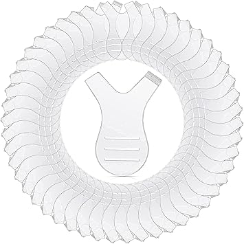 Molain Mini Y Shape Eyelash Brush 50 PiecesSilicone Grafting Eyelash Lift Brush for Lash Perm Eyelash Extension Cleanup Supplies - Image 3