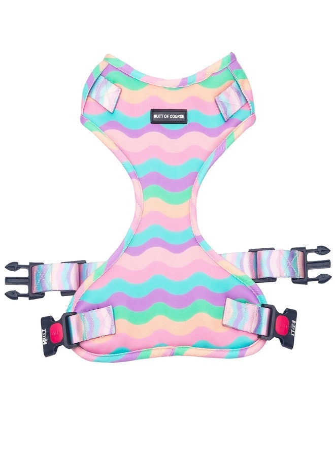 Mutt of Course Marshmallow Rainbow Harness(L) - Image 1