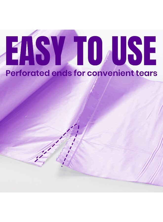 Silver Pot 60pcs 30 Gallons Lavender Scented Heavy Duty Garbage Bags, Trash Bags, Waste Bags, Bin Bags, Bio-Degradable Disposable Waste Bags, 65 x 95cm - Image 5