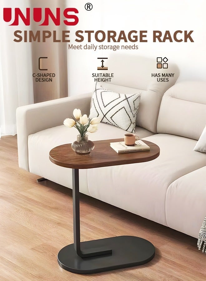 UNUNS Modern Side Coffee Table For Living room,Sofa,Corner,Bedside,Coffee Room Bedroom Indoor And Out door With Metal Frame - Image 2