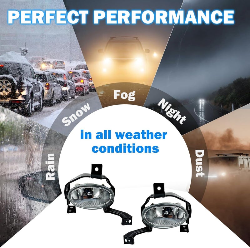 Boxlight Fog Lights for Honda CR-V 2010-2011 with Switch and Wiring Kit - Image 3