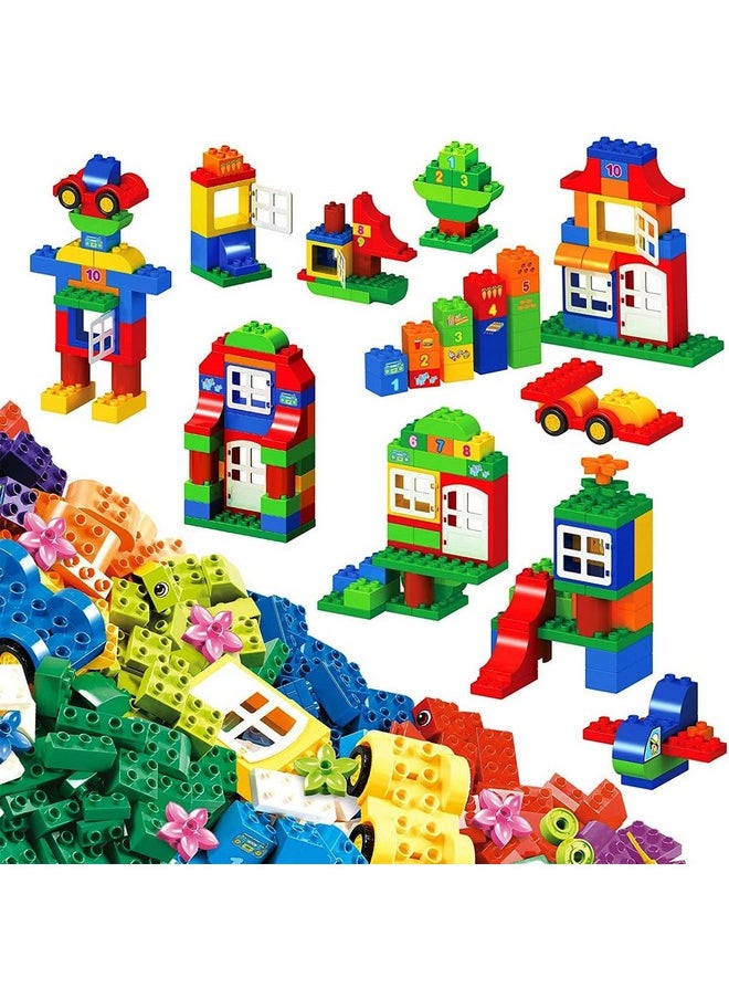 EP EXERCISE N PLAY Large Building Blocks Set, 94 Pcs Classic Big Blocks STEM Toy Bricks, Kids Pre-School Toy Early Learning First Building Blocks, Ideal Great Gift for Toddler Boys Girls Age 3,4,5,6,7  - Image 1