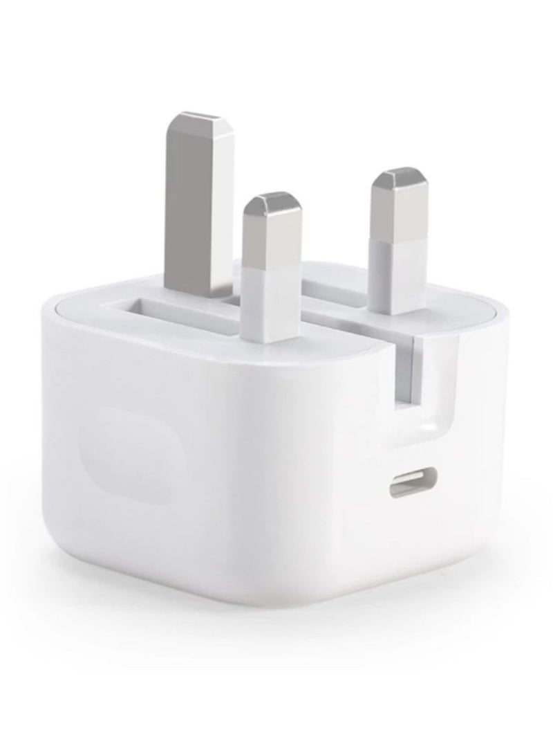 20W USB-C Power Adapter White - Image 2