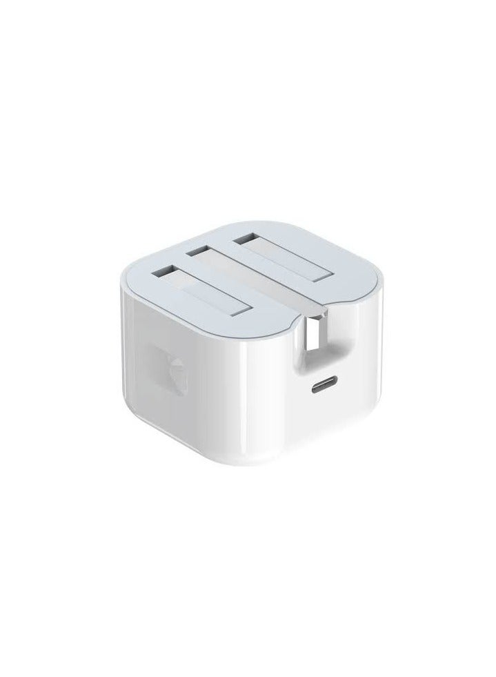 20W USB-C Power Adapter White - Image 4