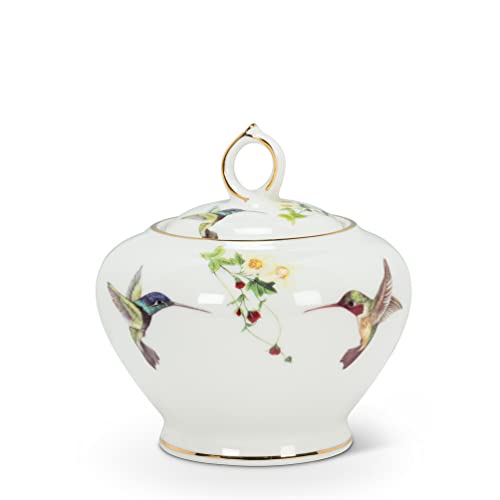 Abbott Collection Abbott Collection Ambrosia Hummingbird Covered Sugar Pot - 4"H  - Image 2