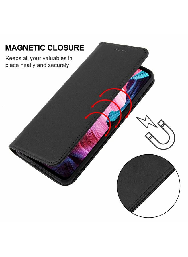 اس-توب جراب هاتف OUKITEL WP23 / WP23 Pro مصنوع من الجلد بإغلاق مغناطيسي - Image 4