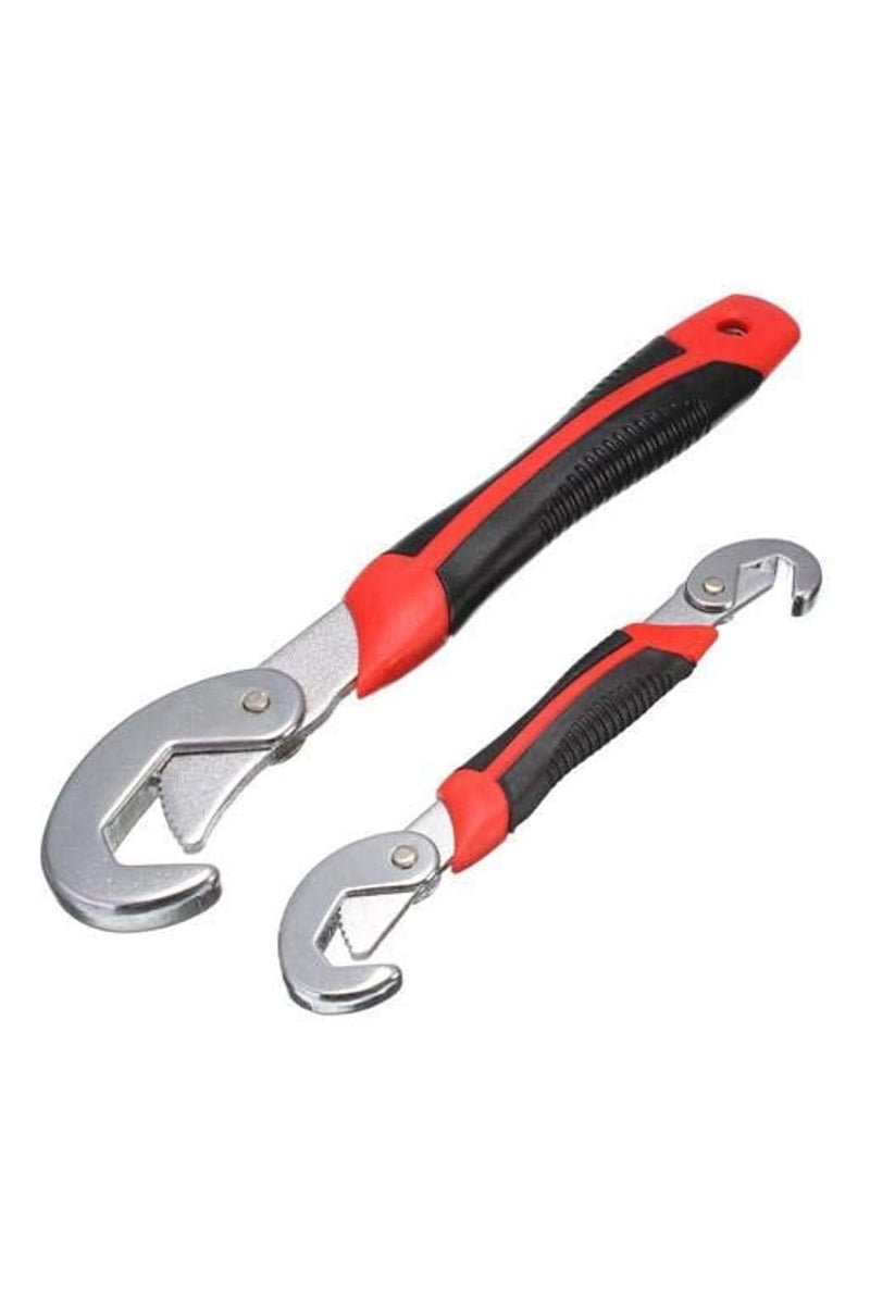 AMM Multi-Function Universal Quick Snap N Grip Adjustable Wrench Spanner Set (2 Pieces) - Image 1