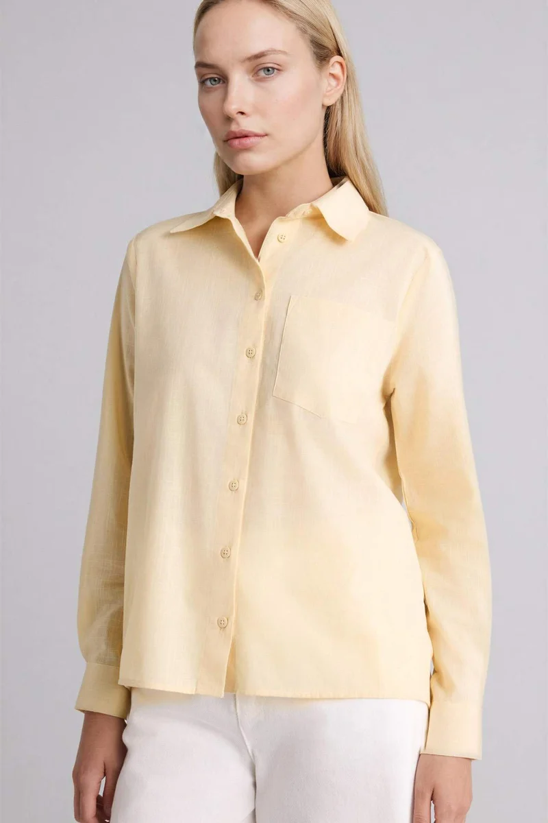 ديفاكتو 100% Cotton Basic Shirt