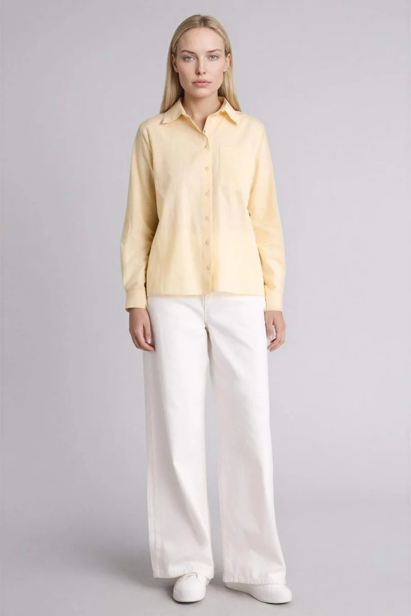 ديفاكتو 100% Cotton Basic Shirt